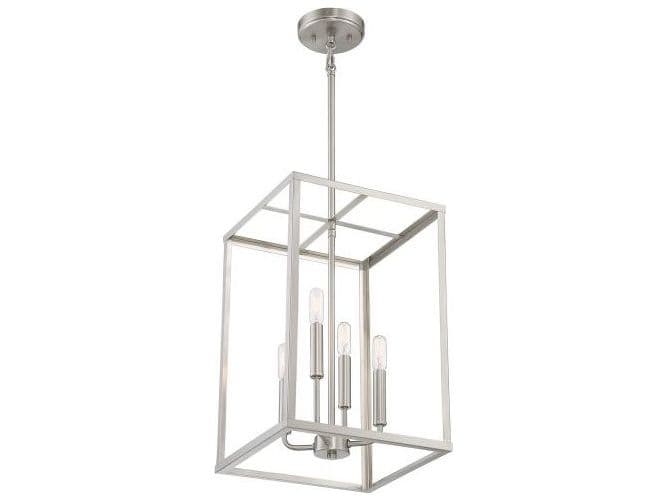 Savoy House Meridian 4-Light Brushed Nickel Mini Pendant