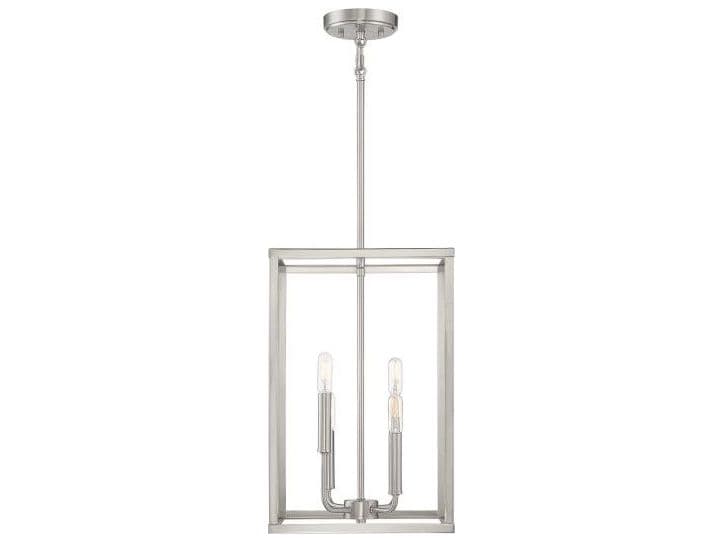 Savoy House Meridian 4-Light Brushed Nickel Mini Pendant