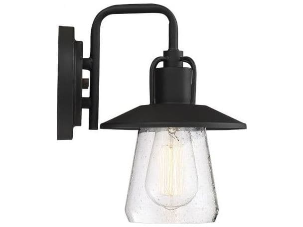 Savoy House Meridian 1 - Light Glass Outdoor Wall Light