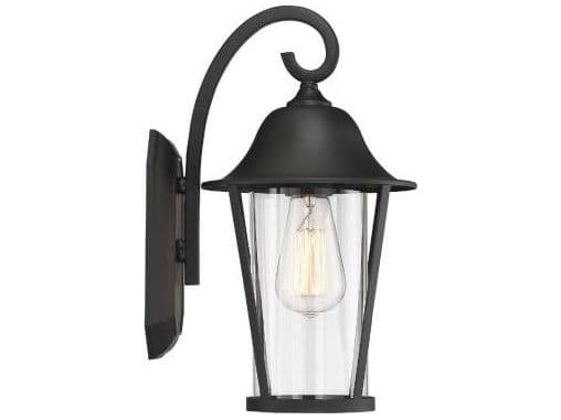 Savoy House Meridian 1 - Light Glass Outdoor Wall Light