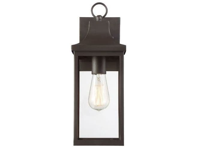 Savoy House Meridian 1 - Light Glass Outdoor Wall Light