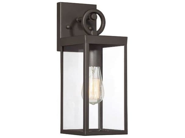 Savoy House Meridian 1 - Light Glass Outdoor Wall Light
