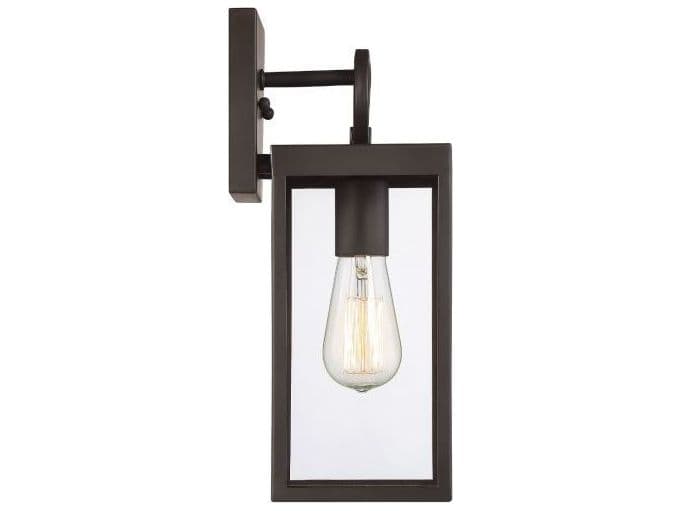 Savoy House Meridian 1 - Light Glass Outdoor Wall Light
