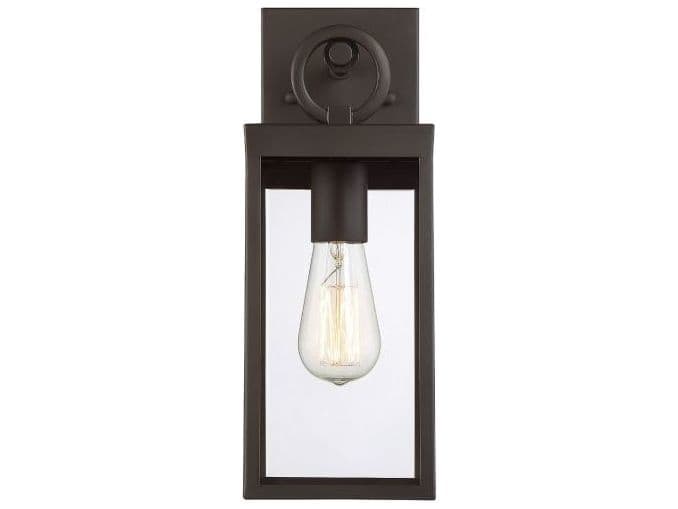 Savoy House Meridian 1 - Light Glass Outdoor Wall Light
