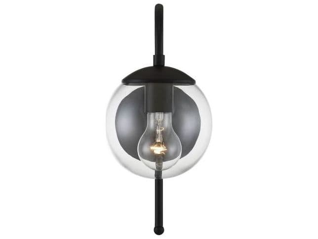 Savoy House Meridian 1 - Light Glass Outdoor Wall Light
