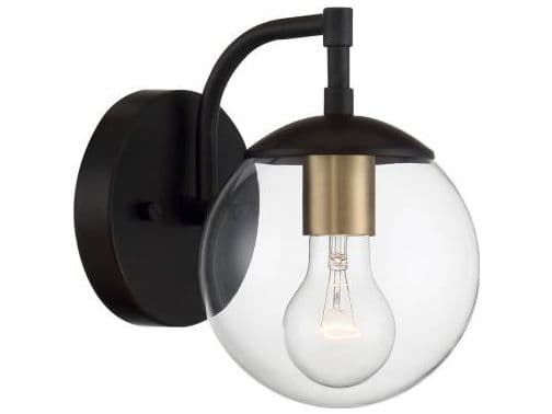 Savoy House Meridian 1 - Light Glass Outdoor Wall Light