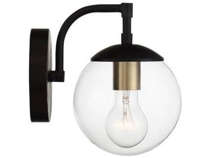 Savoy House Meridian 1 - Light Glass Outdoor Wall Light