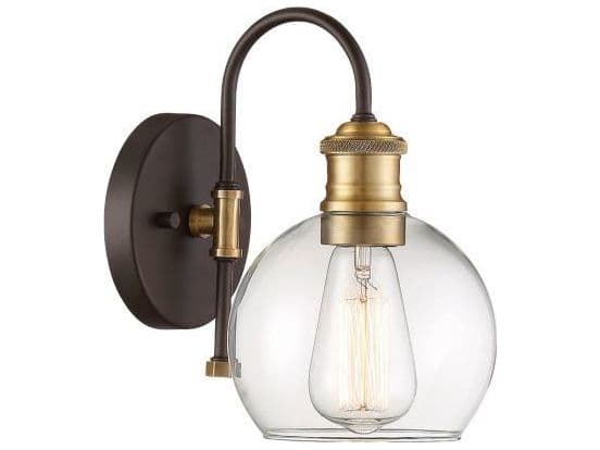 Savoy House Meridian 1 - Light Glass Outdoor Wall Light