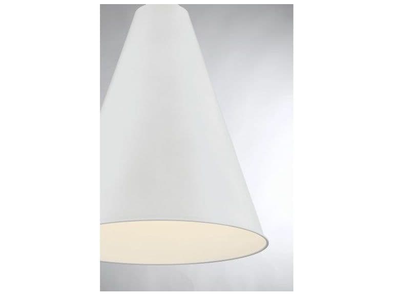Savoy House Meridian 1-Light White Pendant