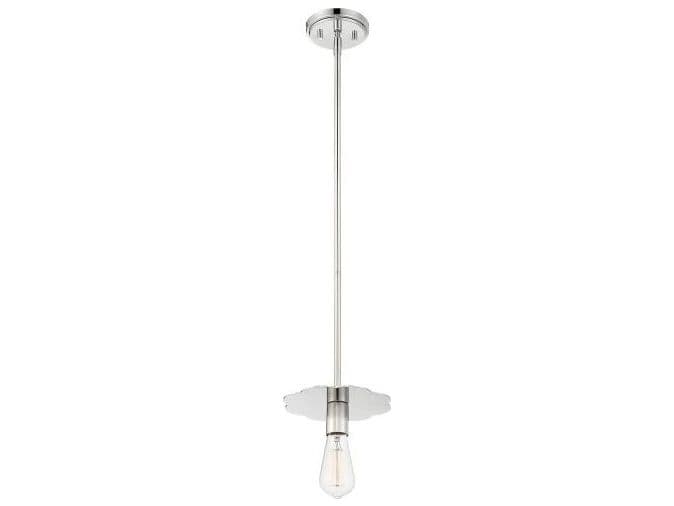 Savoy House Meridian 1-Light Polished Nickel Mini Pendant