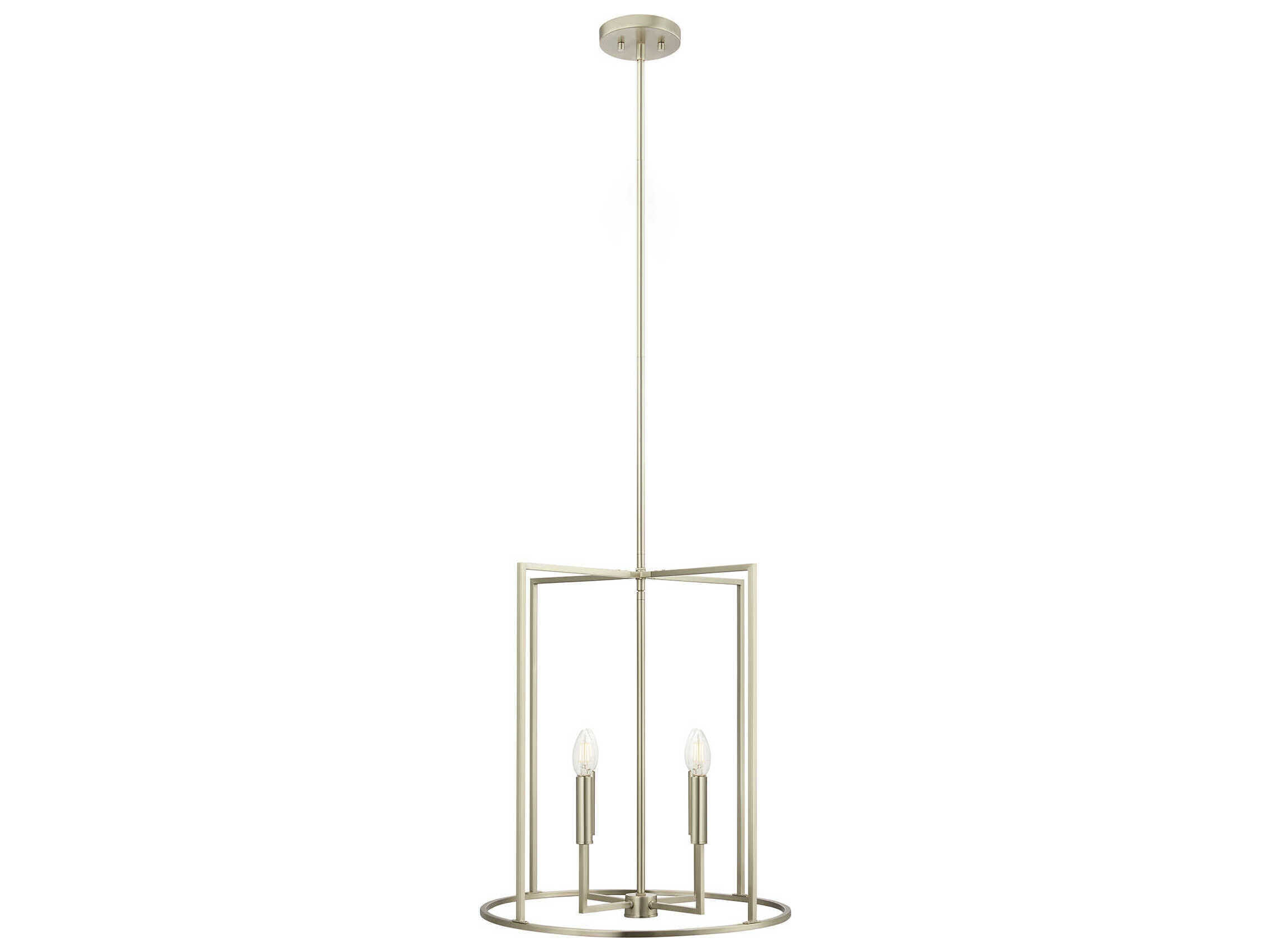 Savoy House Meridian 4-Light Brushed Nickel Pendant