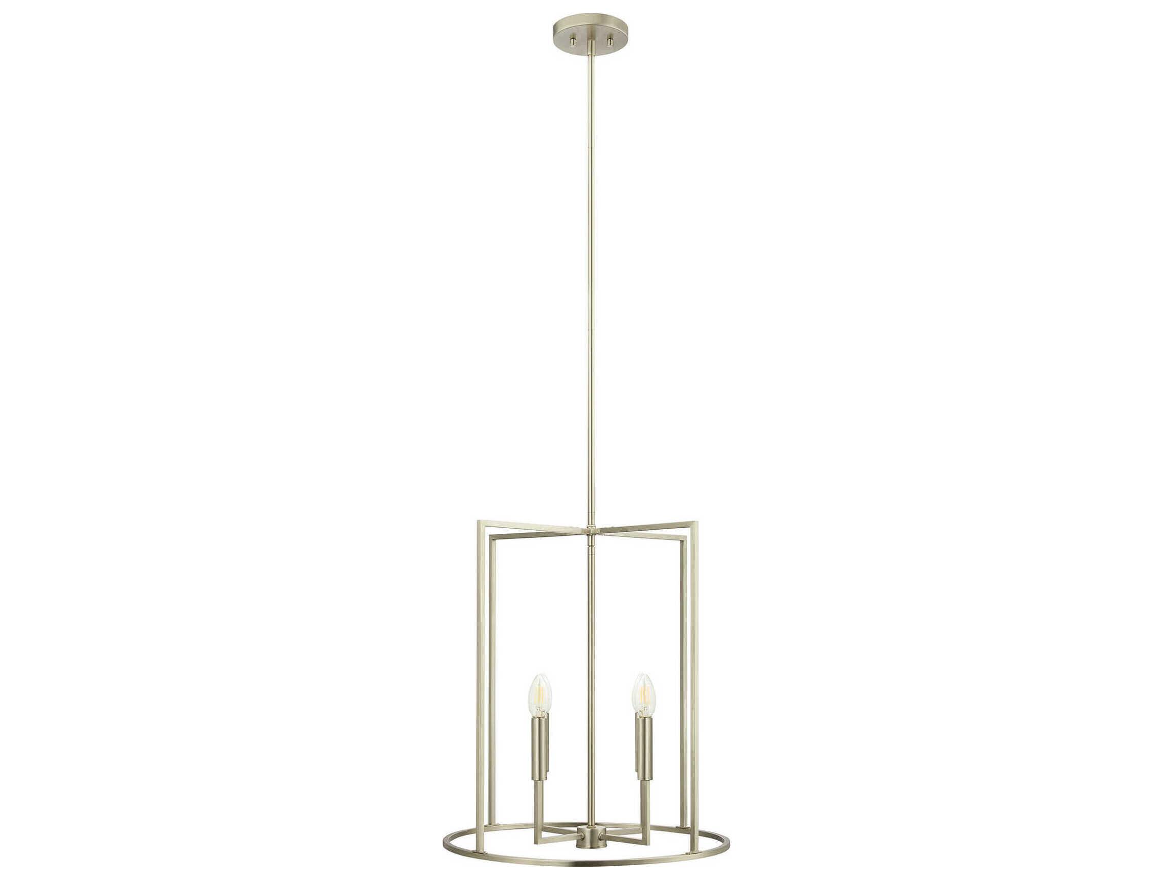 Savoy House Meridian 4-Light Brushed Nickel Pendant