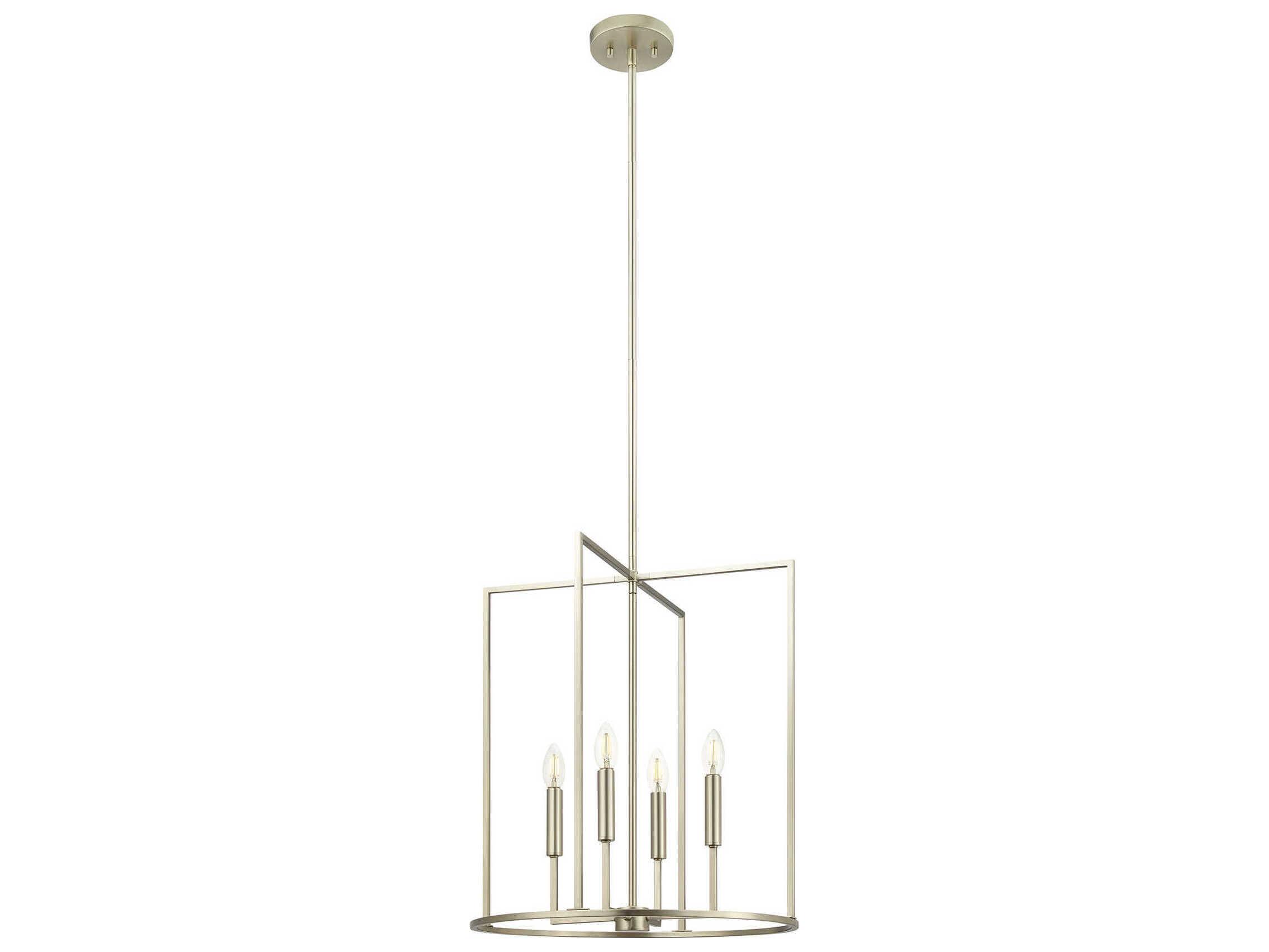 Savoy House Meridian 4-Light Brushed Nickel Pendant