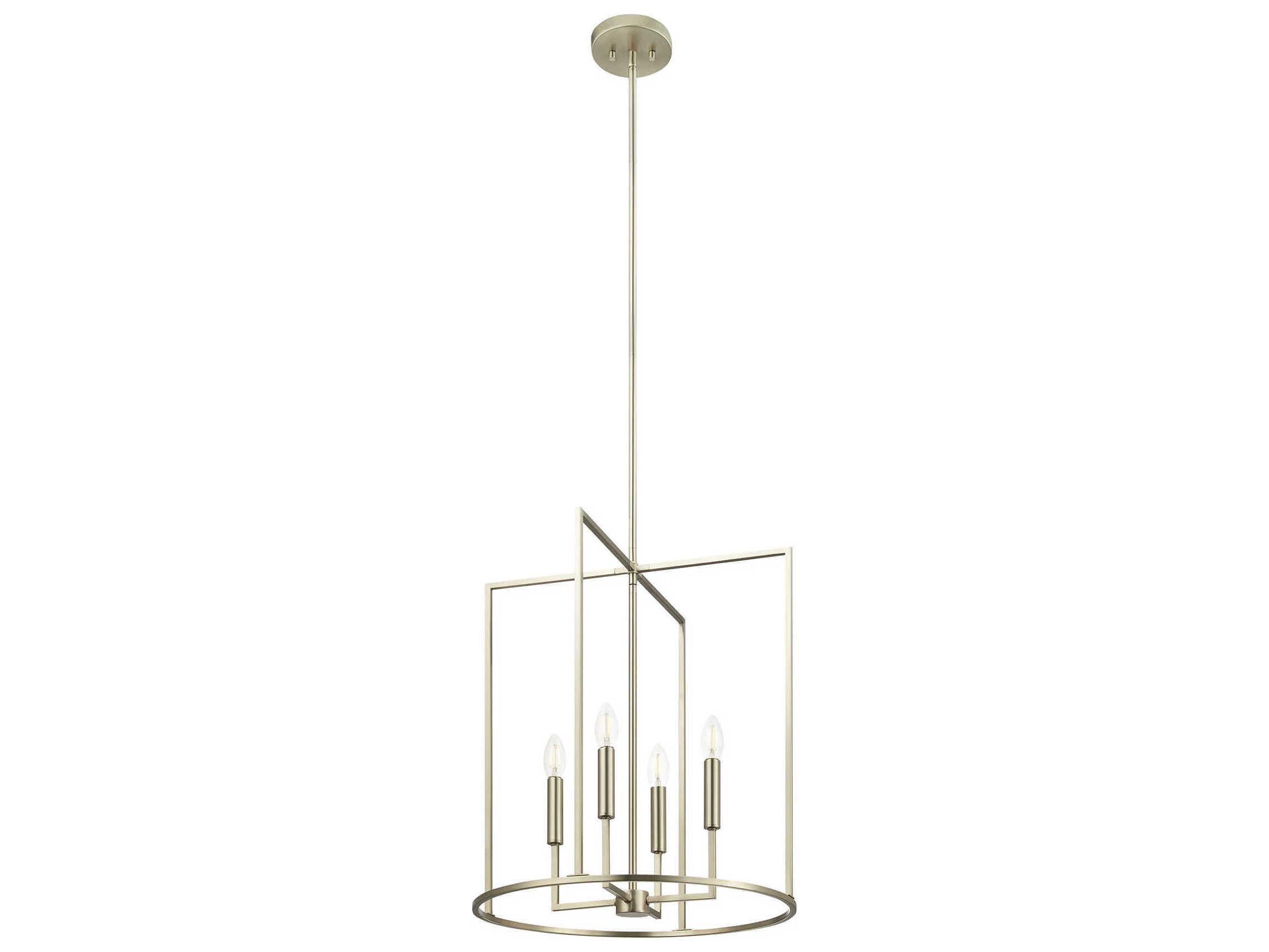 Savoy House Meridian 4-Light Brushed Nickel Pendant