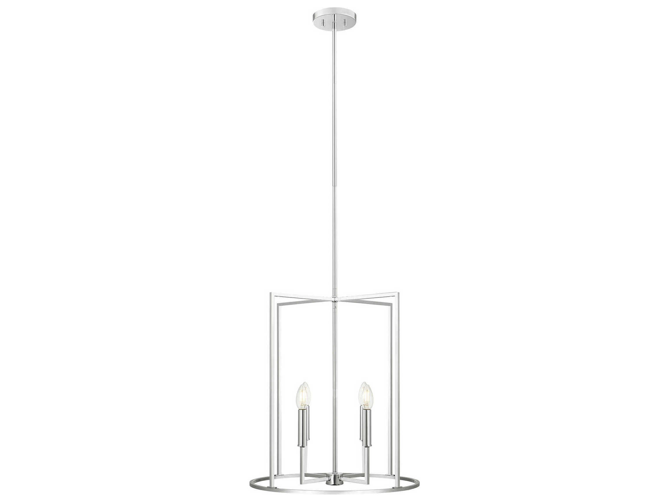 Savoy House Meridian 4-Light Chrome Pendant