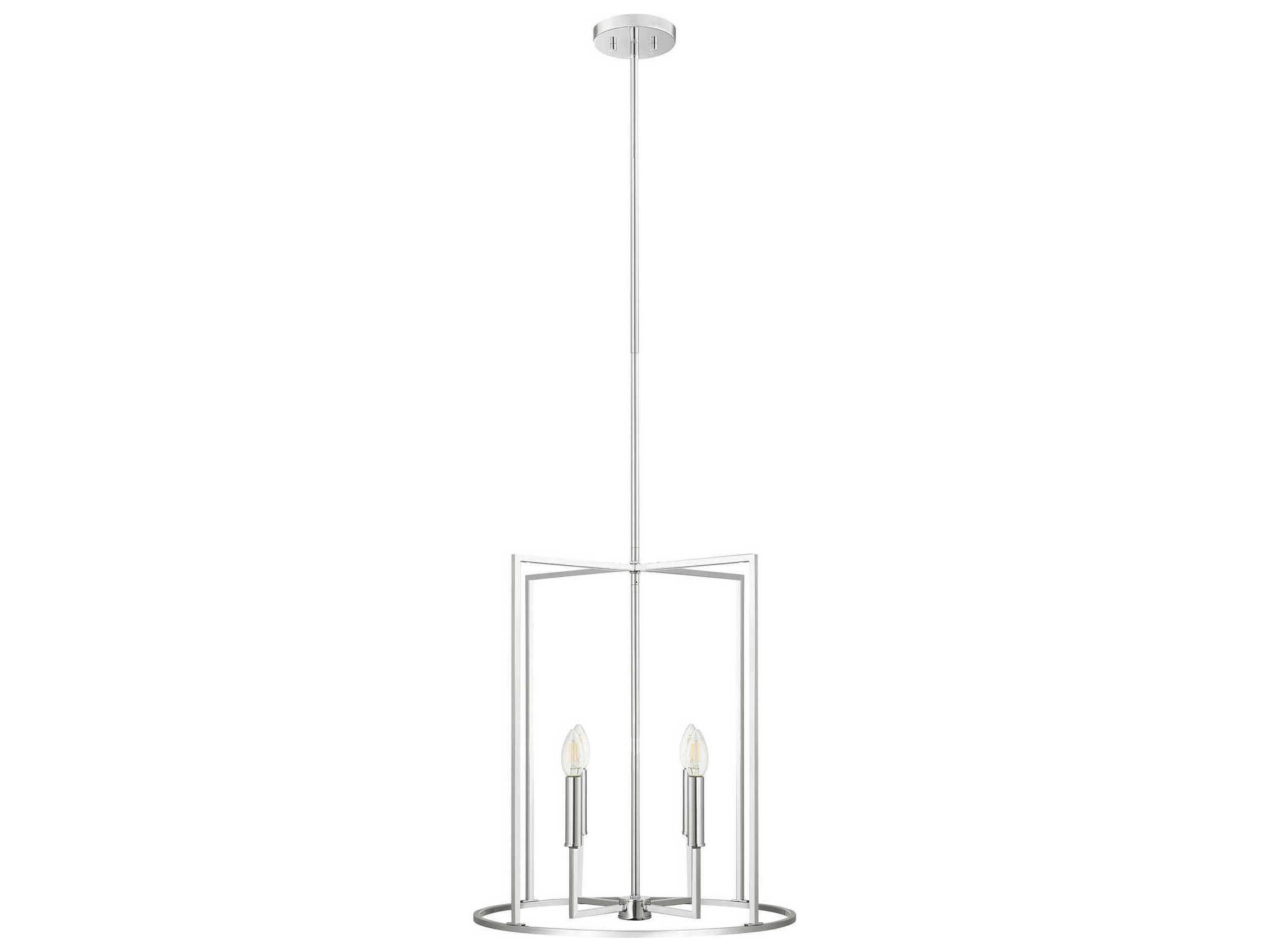 Savoy House Meridian 4-Light Chrome Pendant