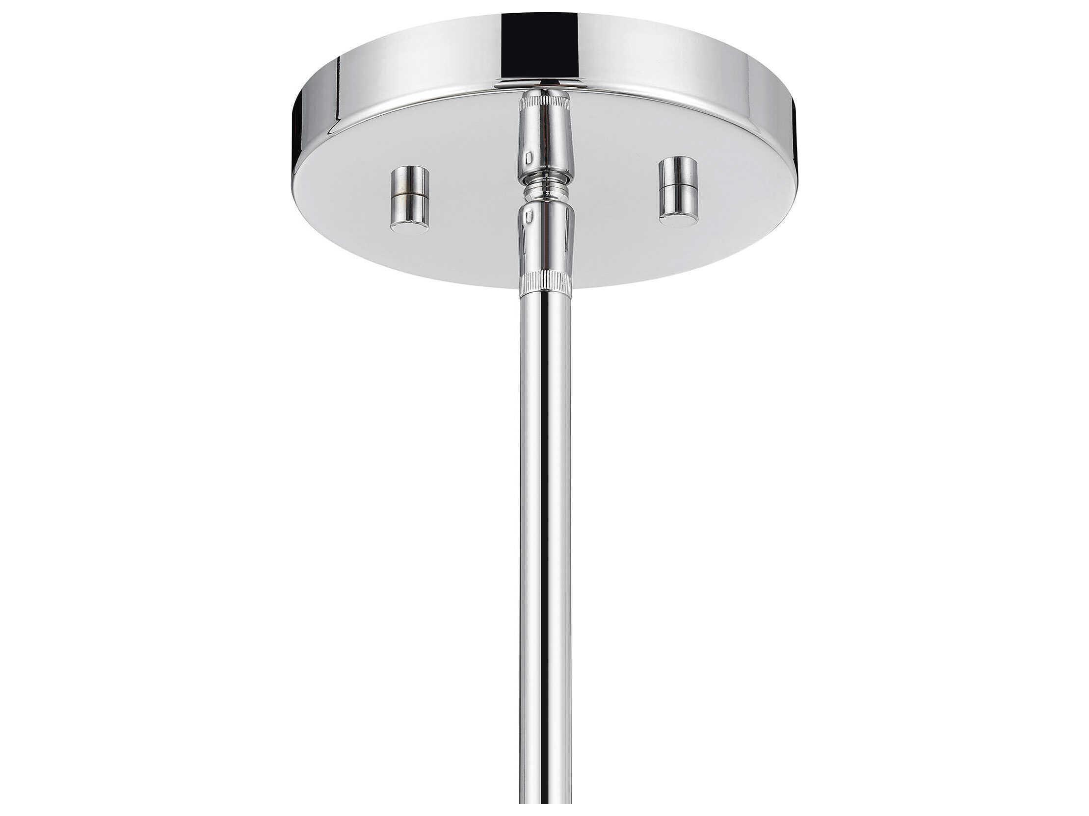 Savoy House Meridian 1-Light Chrome Globe Mini Pendant