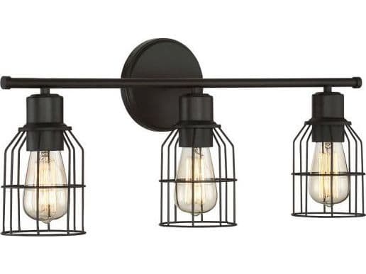 Savoy House Meridian 3-Light Oil Rubbed Bronze Vanity Light