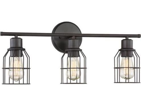 Savoy House Meridian 3-Light Oil Rubbed Bronze Vanity Light