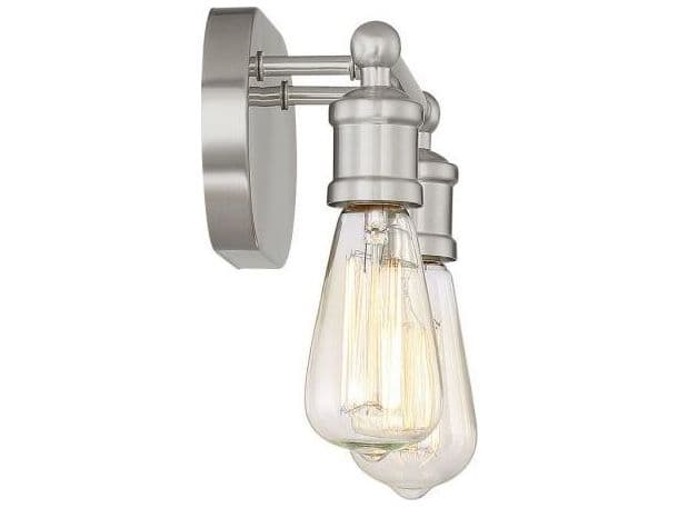 Savoy House Meridian 2-Light Brushed Nickel Vanity Light