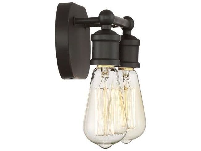 Savoy House Meridian 2-Light Oil Rubbed Bronze Vanity Light