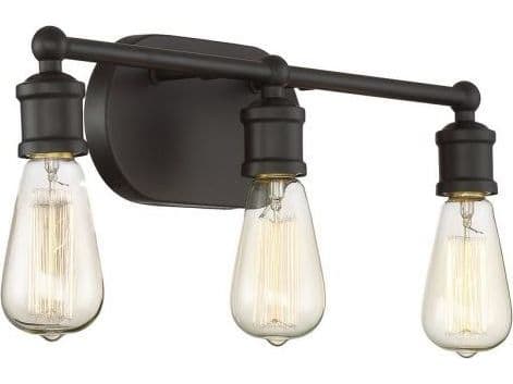 Savoy House Meridian 3-Light Oil Rubbed Bronze Vanity Light