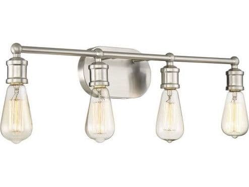 Savoy House Meridian 4-Light Brushed Nickel Vanity Light