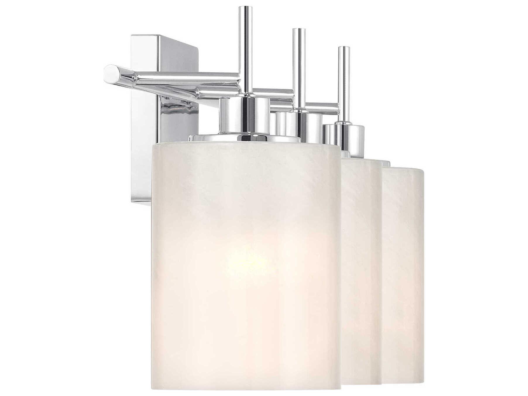 Savoy House Meridian 3-Light Chrome Vanity Light