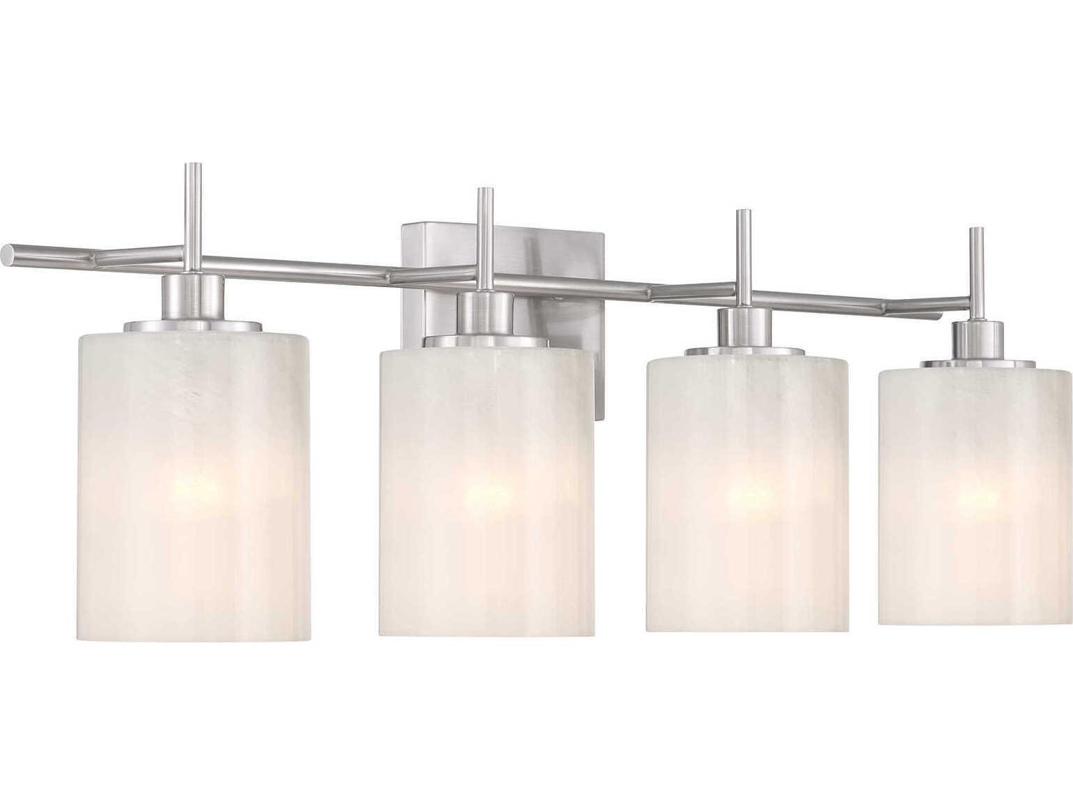 Savoy House Meridian 4-Light Brushed Nickel Vanity Light