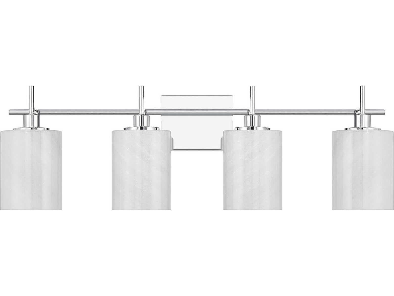 Savoy House Meridian 4-Light Chrome Vanity Light
