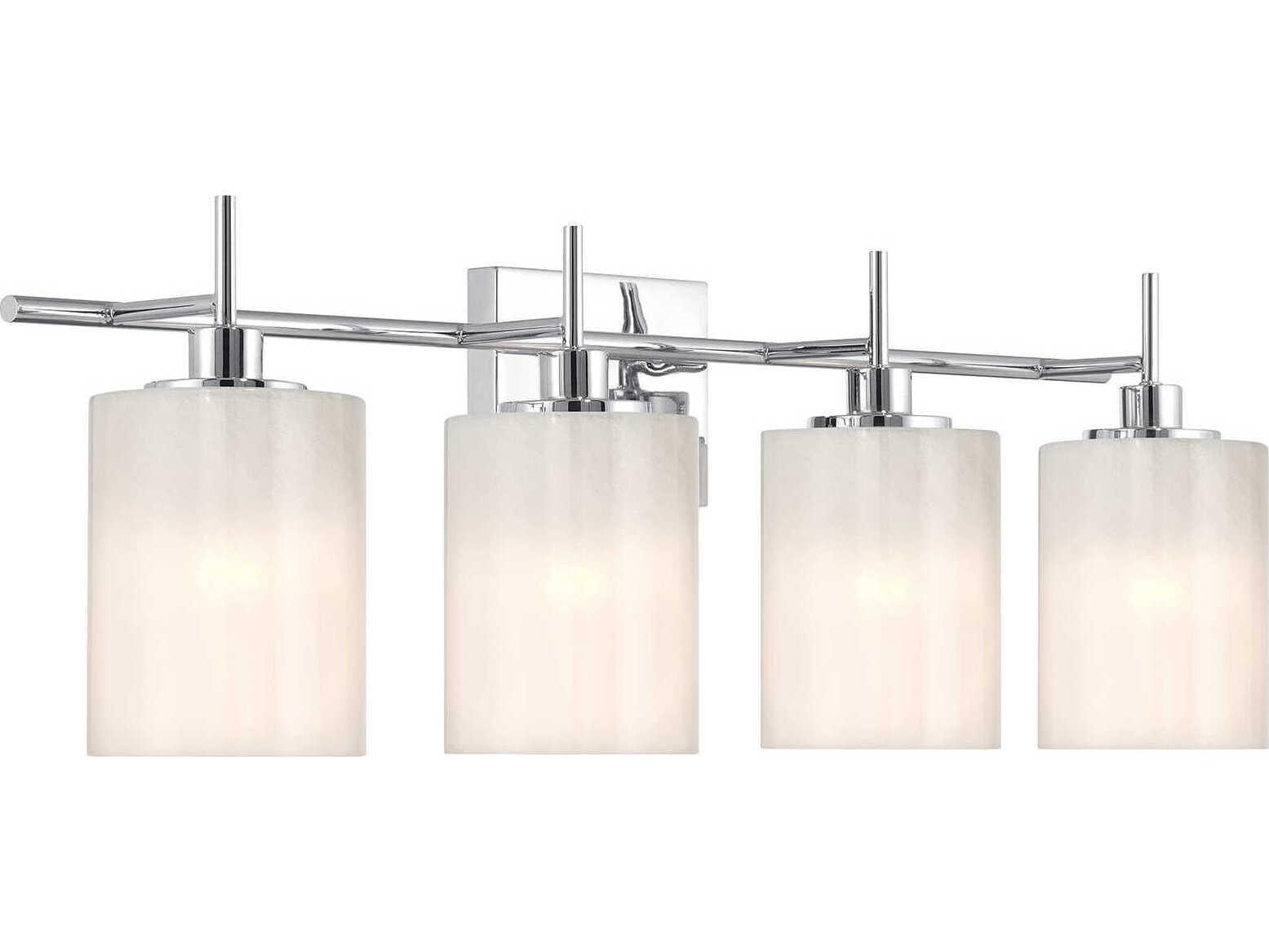Savoy House Meridian 4-Light Chrome Vanity Light