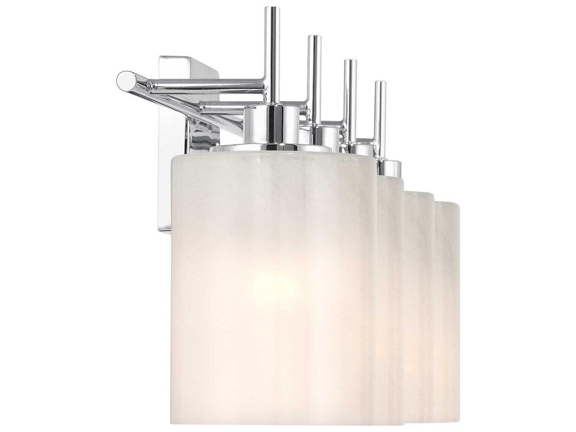 Savoy House Meridian 4-Light Chrome Vanity Light