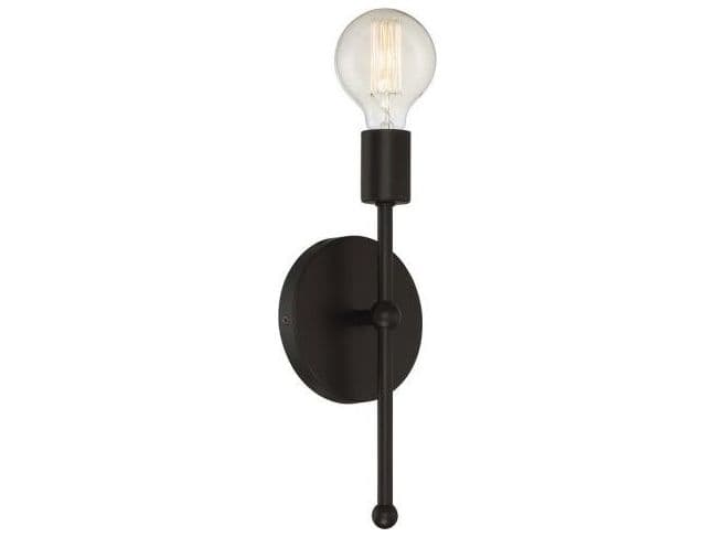 Savoy House Meridian 1-Light Oil Rubbed Bronze Wall Sconce