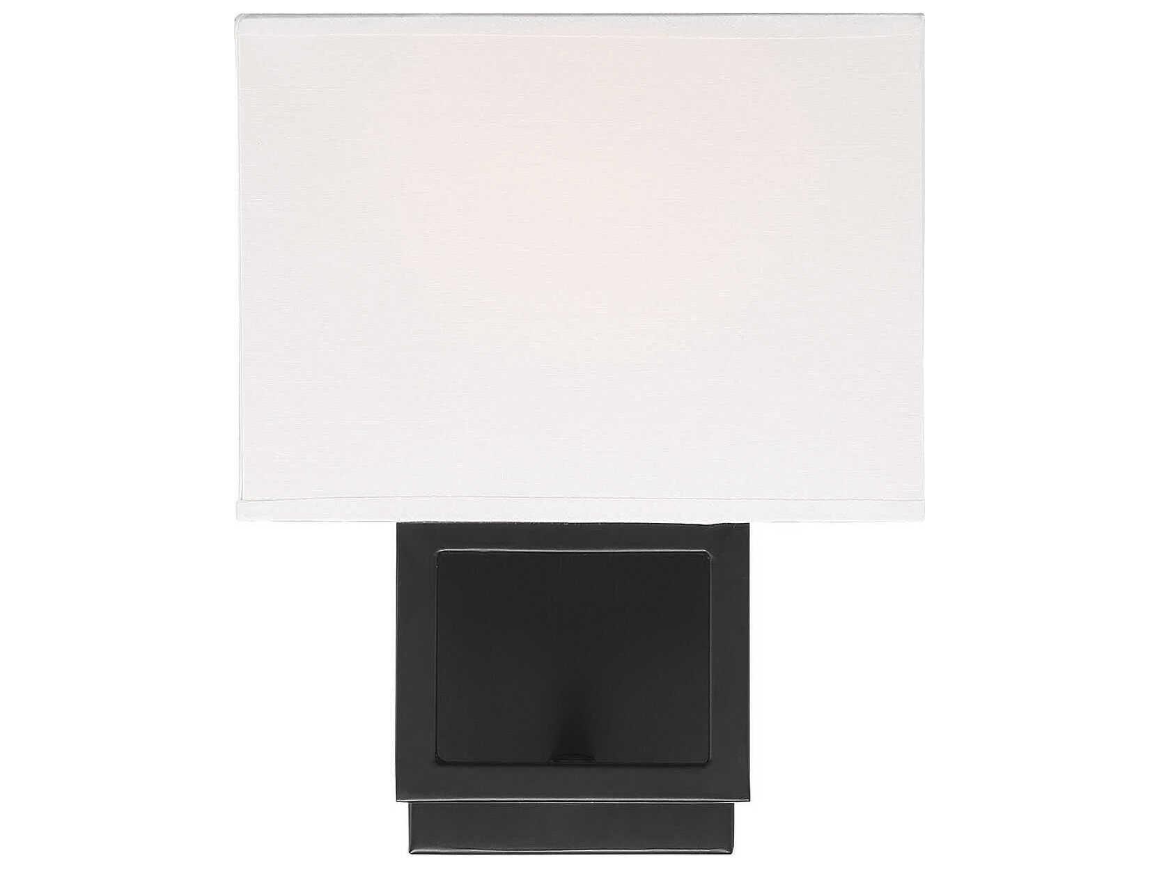 Savoy House Meridian 1-Light Matte Black Wall Sconce