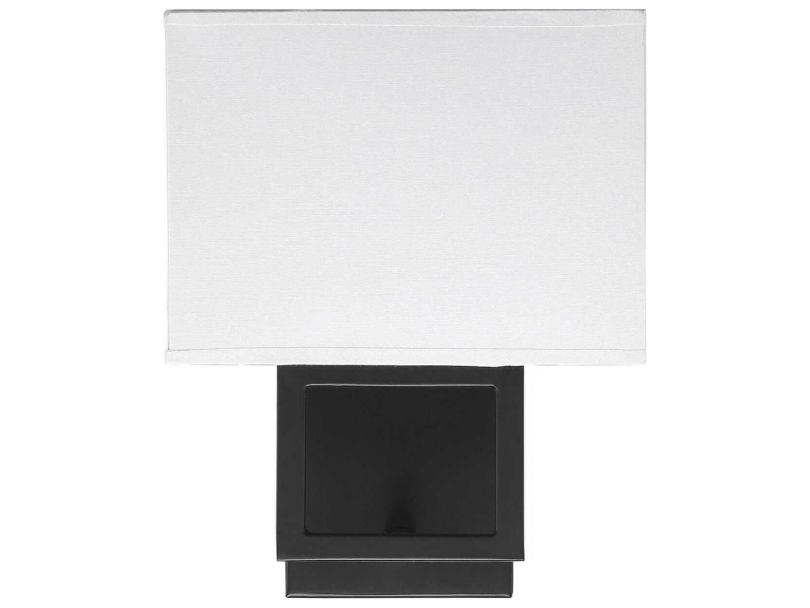 Savoy House Meridian 1-Light Matte Black Wall Sconce