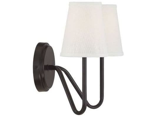 Savoy House Meridian 2-Light Oil Rubbed Bronze Vanity Light
