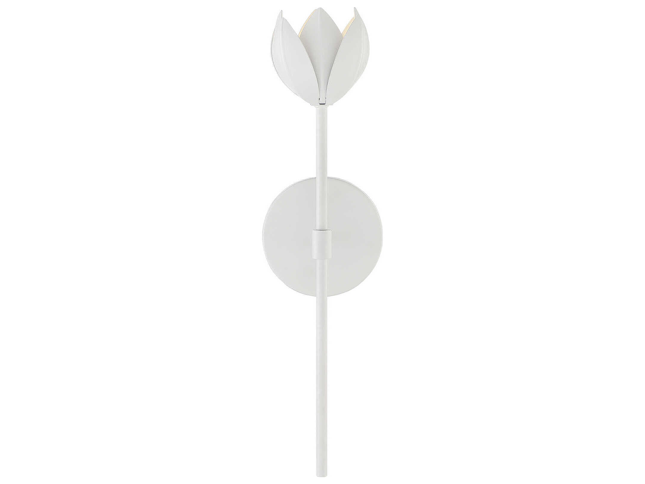 Savoy House Meridian 1-Light White LED Wall Sconce