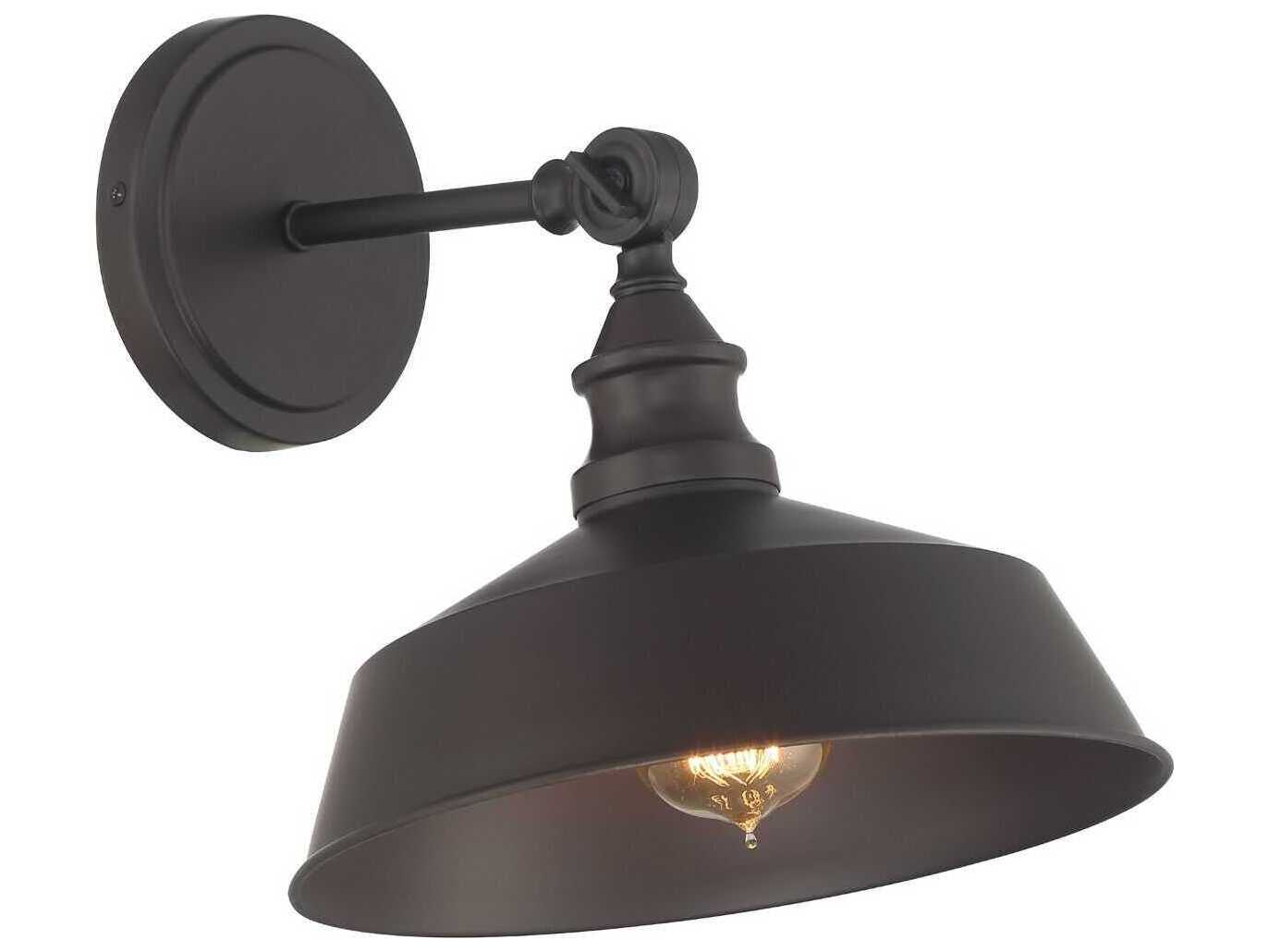 Savoy House Meridian 1-Light Oil Rubbed Bronze Wall Sconce