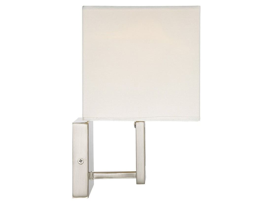 Savoy House Meridian 2-Light Brushed Nickel Wall Sconce