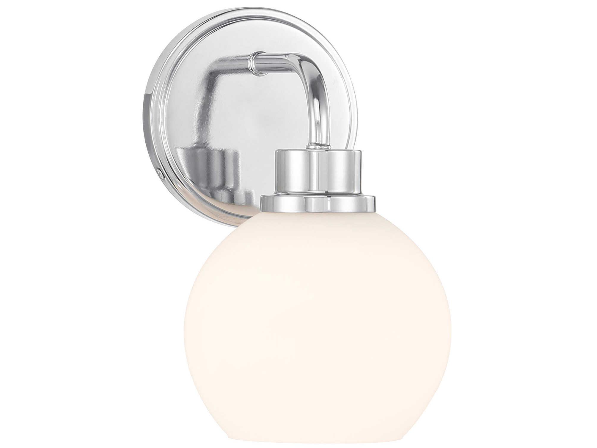 Savoy House Meridian 1-Light Chrome Wall Sconce