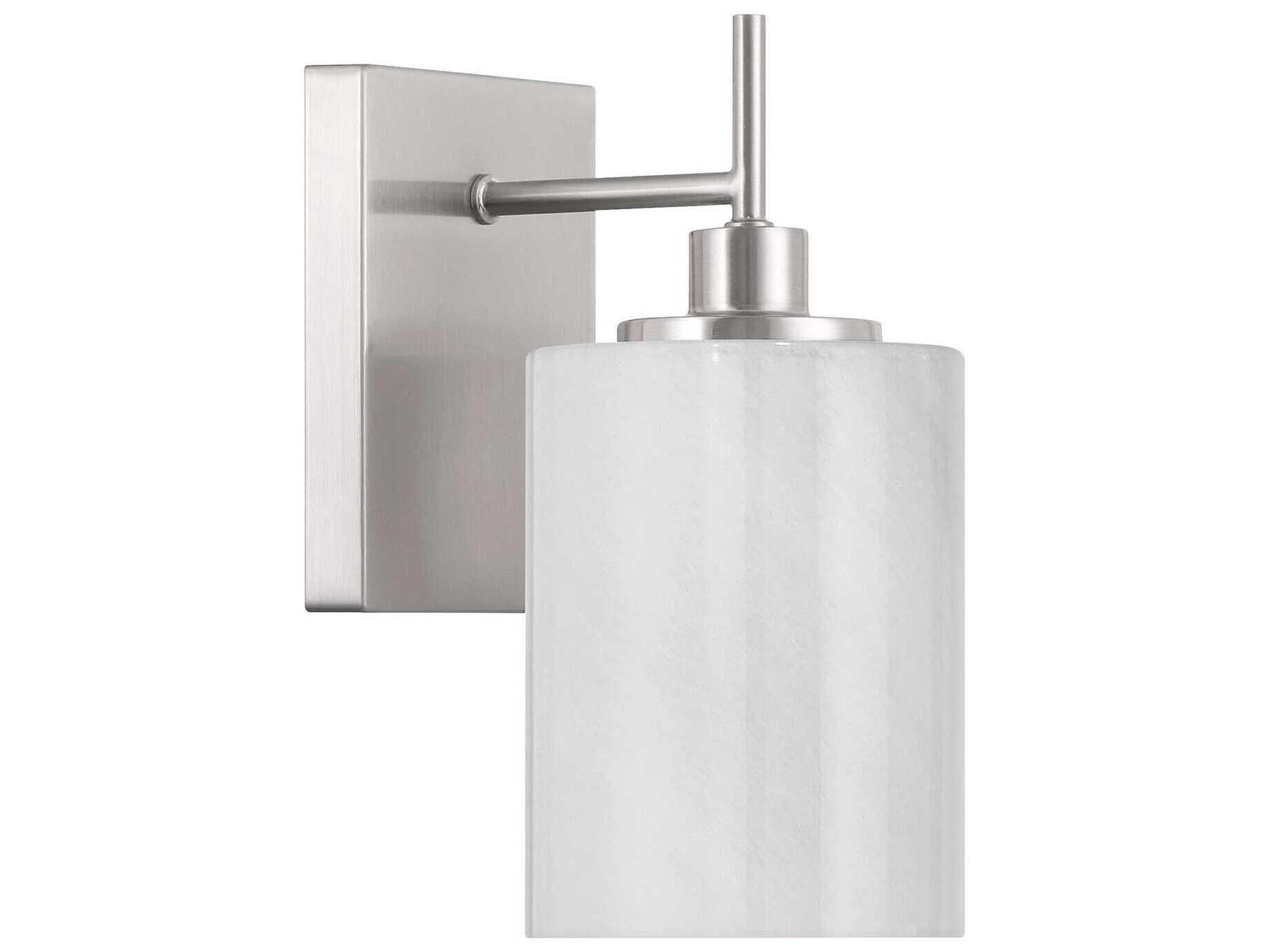 Savoy House Meridian 1-Light Brushed Nickel Wall Sconce