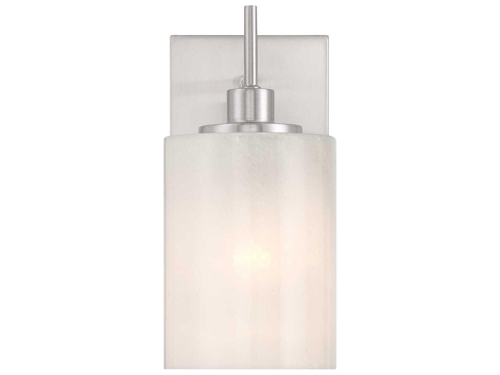 Savoy House Meridian 1-Light Brushed Nickel Wall Sconce