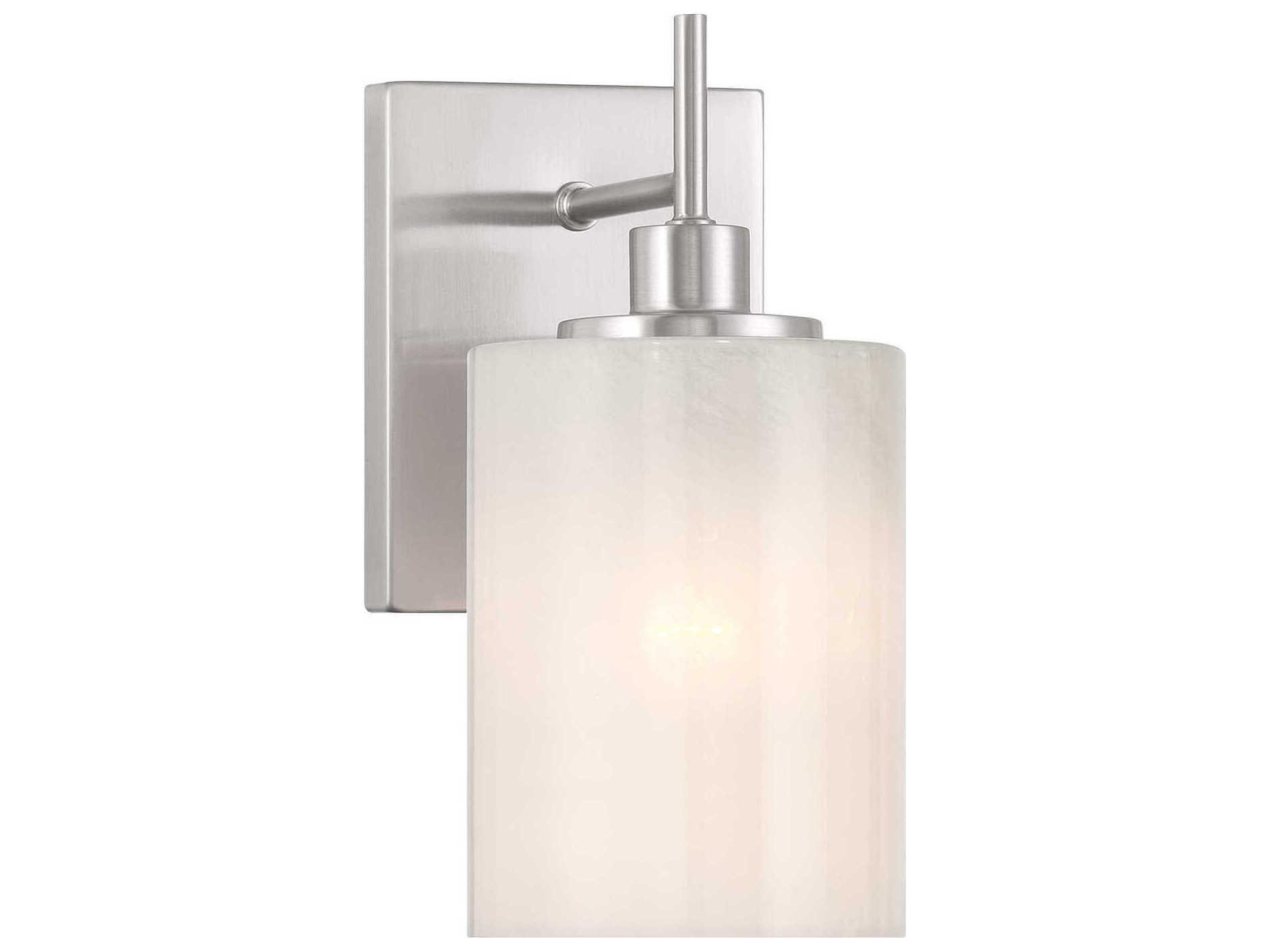Savoy House Meridian 1-Light Brushed Nickel Wall Sconce
