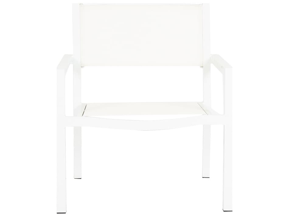 Sunset West Naples Sling Aluminum Stackable Outdoor Patio Lounge Chair