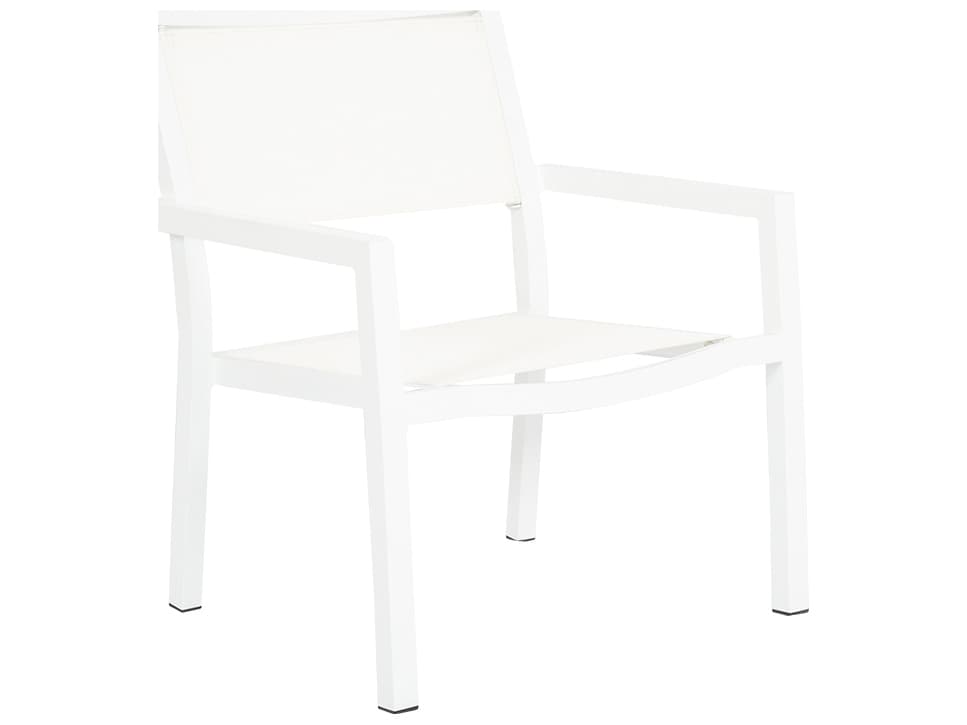 Sunset West Naples Sling Aluminum Stackable Outdoor Patio Lounge Chair