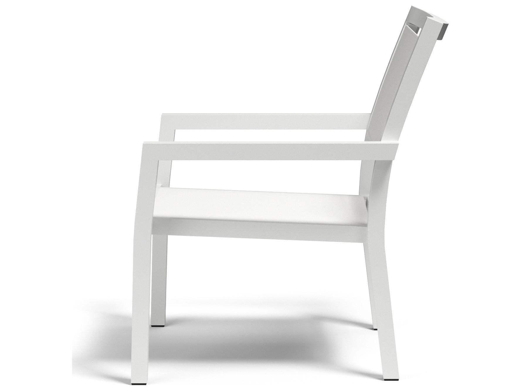 Sunset West Naples Sling Aluminum Stackable Outdoor Patio Lounge Chair