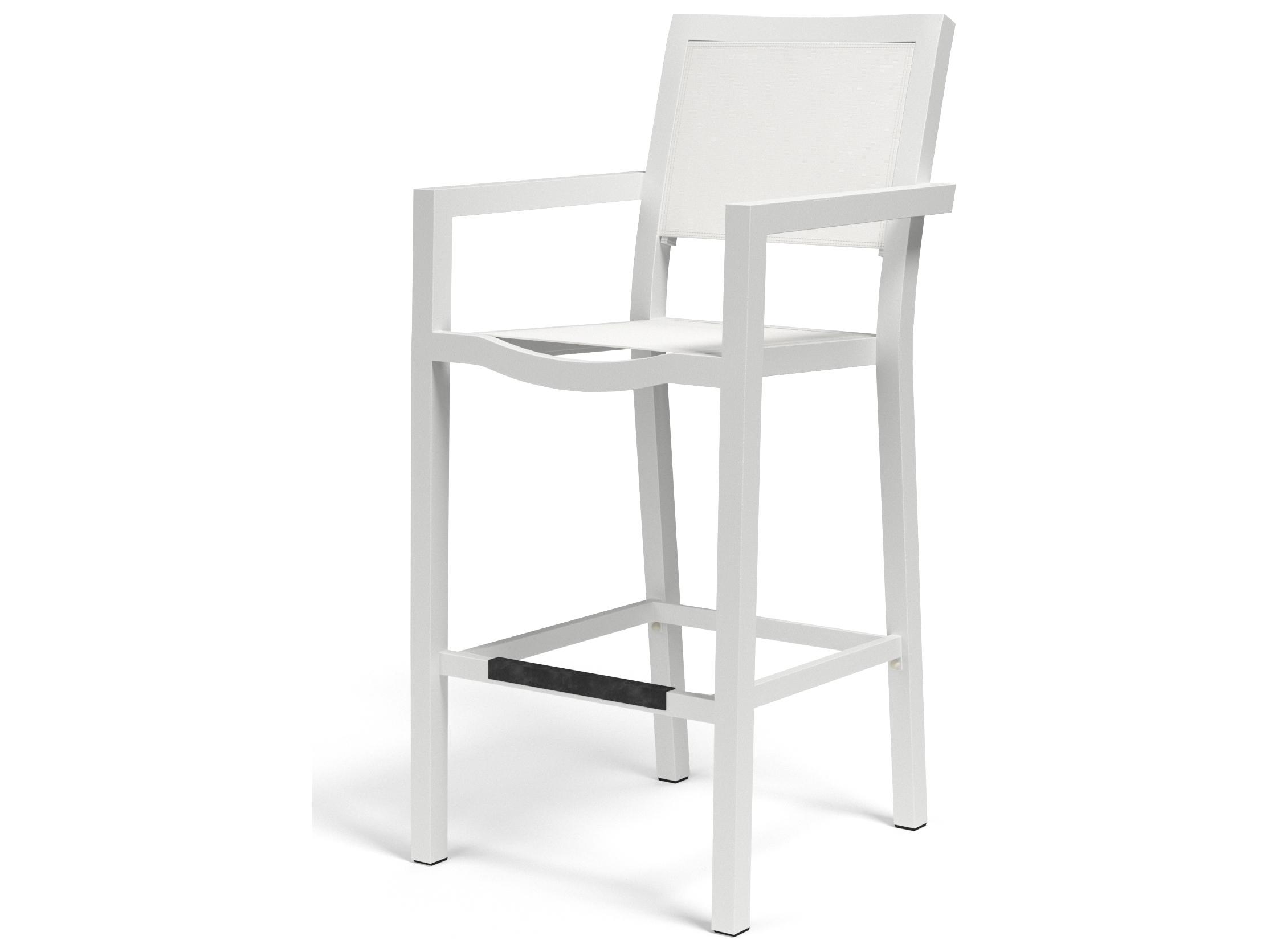 Sunset West Naples Aluminum Sling Outdoor Patio Bar Stool