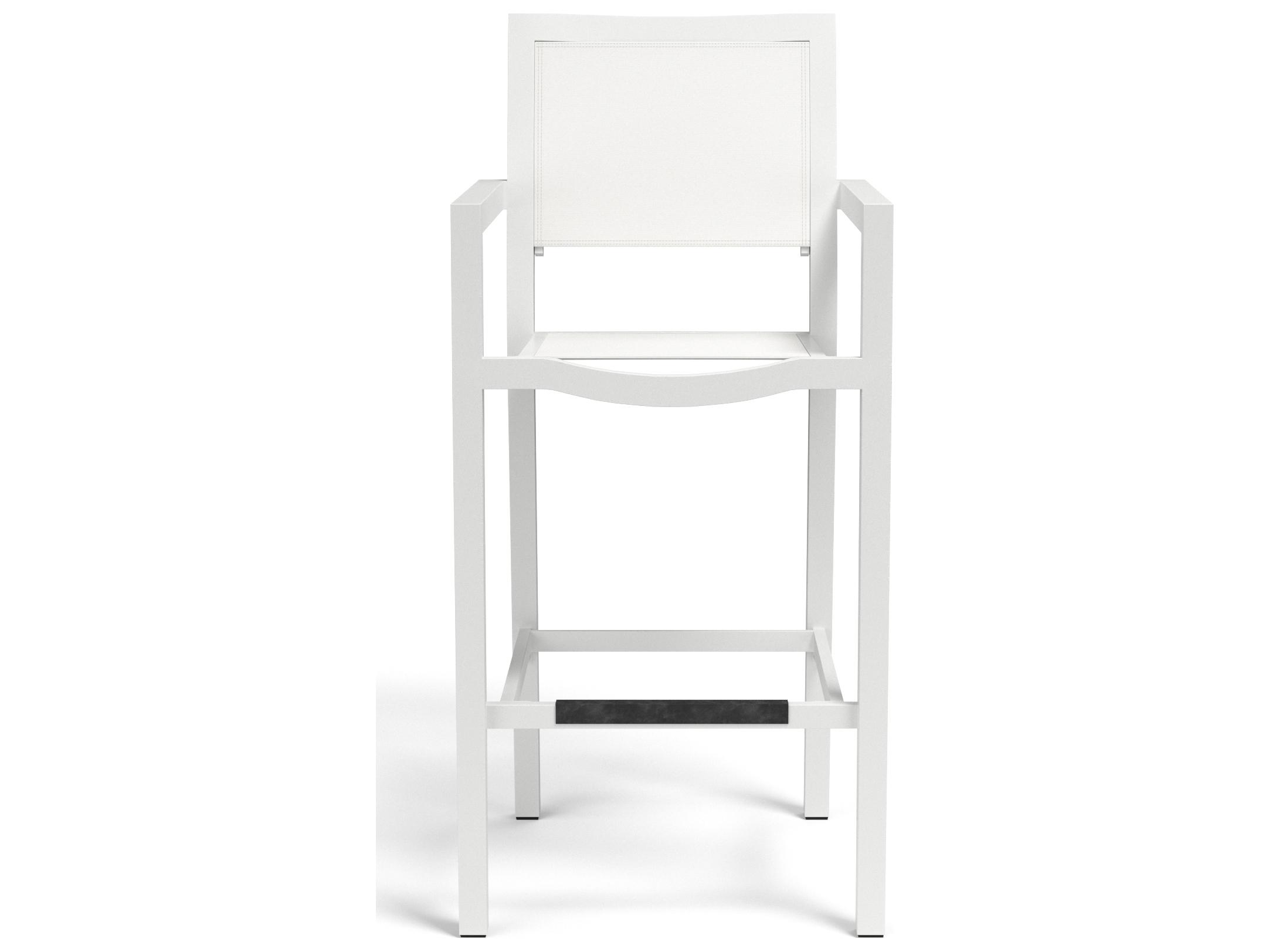 Sunset West Naples Aluminum Sling Outdoor Patio Bar Stool