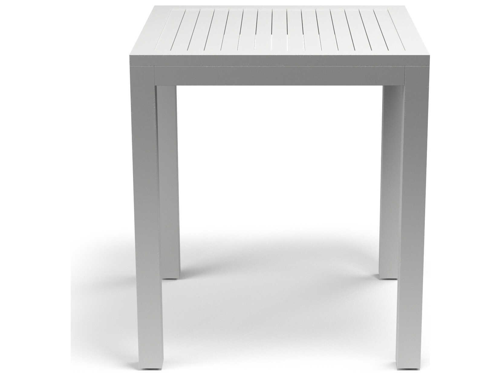 Sunset West Naples Aluminum Square Patio Bar Table