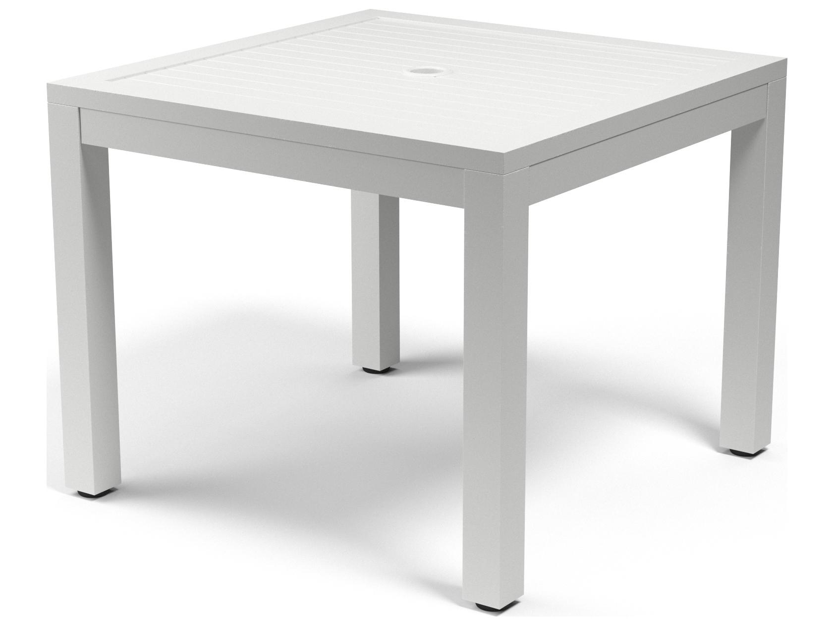 Sunset West Naples Aluminum Square Patio Dining Table